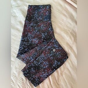 Lululemon Athletica Multicolor Leopard Print Leggings